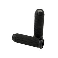 Elite Handgrips – Black. Fits H-D 2008up with Throttle-by-Wire.