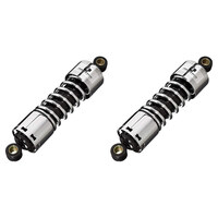 412 Series, 11in. Standard Spring Rate Rear Shock Absorbers – Chrome. Fits Sportster 2004-2021