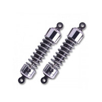 412 Series, 12.5in. Standard Spring Rate Rear Shock Absorbers – Chrome. Fits Sportster 2004-2021