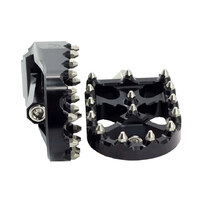 V3 MX Footpegs with HD Male Mount – Black.