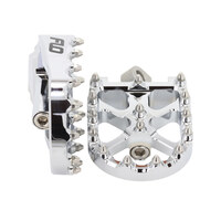 V3 MX Footpegs with HD Male Mount – Chrome.