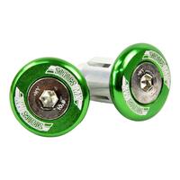 STATES MX OFF-ROAD BAR ENDS - GREEN