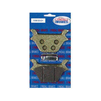 Gold-Plus Brake Pads. Fits Rear on Sportster 1987-1999 & Big Twin 1987-1999.