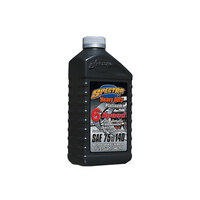 Heavy Duty Platinum Full Synthetic 6 Speed Transmission Oil. 74w140 1 Quart Bottle (946ml). Fits Big Twin 2006up.