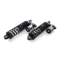 13in. RS-1 Piggyback Rear Shock Absorbers – Black. Fits Touring 1999up.