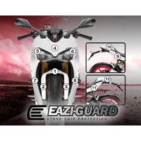 Eazi-Guard Paint Protection Film for Ducati SuperSport 2017 - 2020, gloss or matte