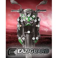 Eazi-Guard Paint Protection Film for Kawasaki Z800, gloss or matte