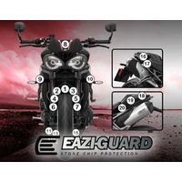 Eazi-Guard Paint Protection Film for Triumph Speed Triple RS 2018, gloss or matte