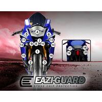 Eazi-Guard Paint Protection Film for Yamaha YZF-R6, gloss or matte
