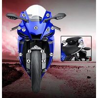 Eazi-Guard Paint Protection Film for Yamaha YZF-R1 2020, gloss or matte