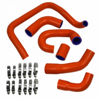 Eazi-Grip Silicone Hose and Clip Kit for KTM 990 Super Duke R, orange