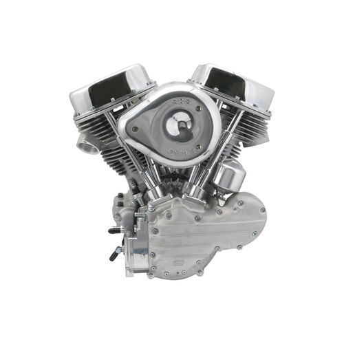 93ci Alternator / Generator Style Panhead Engine – Natural.