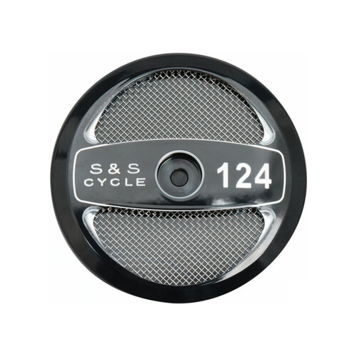 124ci Displacement Air Filter Cover – Black.