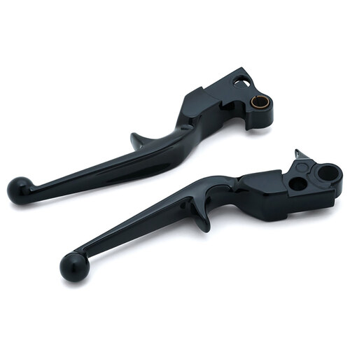 Trigger Levers – Black. Fits Softail 1996-2014, Dyna 1996-2017, Touring 1996-2007 & Sportster 1996-2003