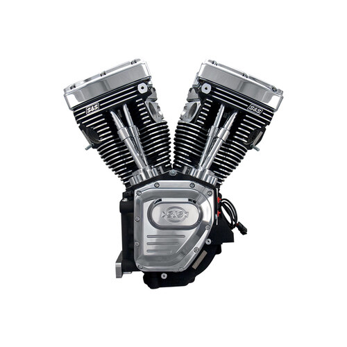111ci Twin Cam A Engine – Black with Chrome Covers. Fits Dyna 1999-2005 & Touring 1999-2006 Models.