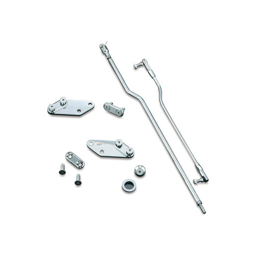 3in. Forward Control Extension Kit – Chrome. Fits Dyna Wide Glide 1993-2002.