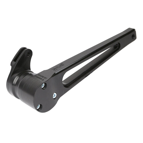 Adjustable Bagger Brake Arm – Black. Stock Length. Fits Touring 2014up.