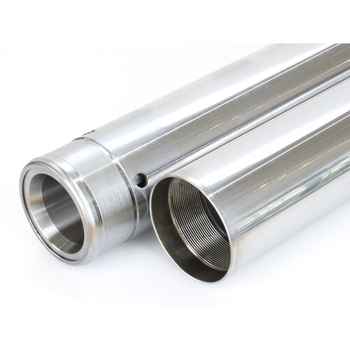 Hard Chrome Fork Tubes. +4in. Oversize. Fits Dyna 2006-2017 & +2in. Oversize on Dyna Wide Glide 2006-2017