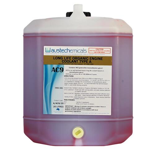 Coolant Concentrate (Red Organic) 20L