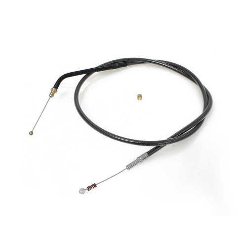 40in. Idle Cable – Black Pearl. Fits Sportster 2007-2021.